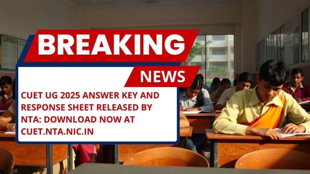 CUET UG 2025 Answer Key