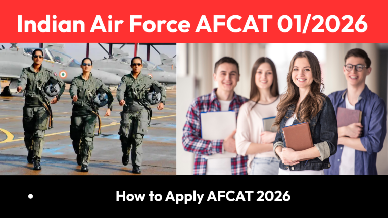 Indian Air Force AFCAT 01/2026