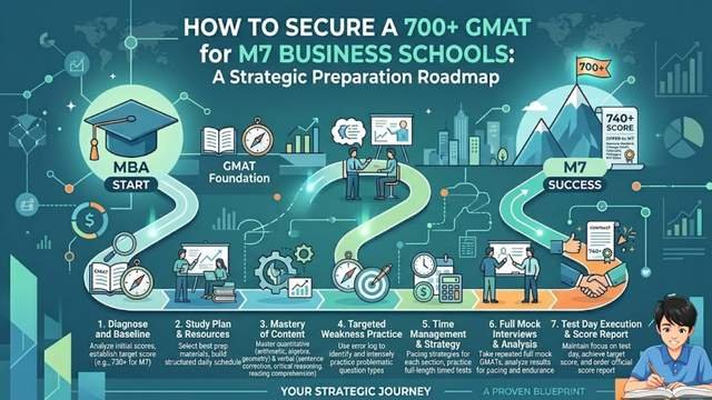 How to Secure a 700+ Score for M7 Business Schools