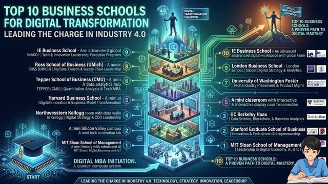 Top 10 Business Schools for Digital Transformation